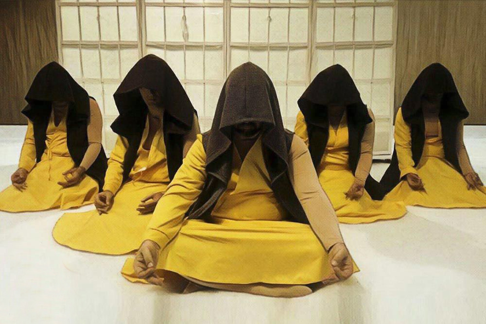 نمایش راهبان معبد وانگ