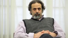 محمود رضا رحیمی در سوگ پدرش نشست