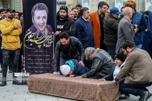 خداحافظی هنرمندان با زنده‌یاد شهرام عبدلی