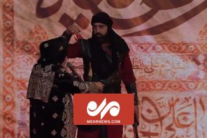 تعزیه دیدنی شهادت حضرت علی اصغر (ع)