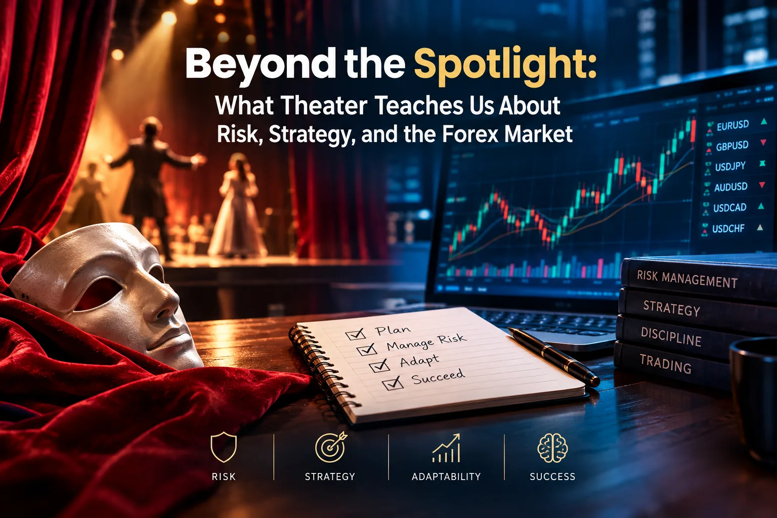 Beyond the Spotlight: What Theater Teaches Us About Risk, Strategy, and the Forex Market