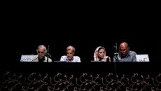 تصاویر نمایشنامه خوانی سنگلج با خلج