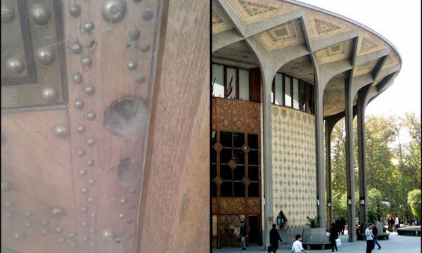 سرقت از تئاتر شهر به دستگیره‌ های سالن اصلی رسید
