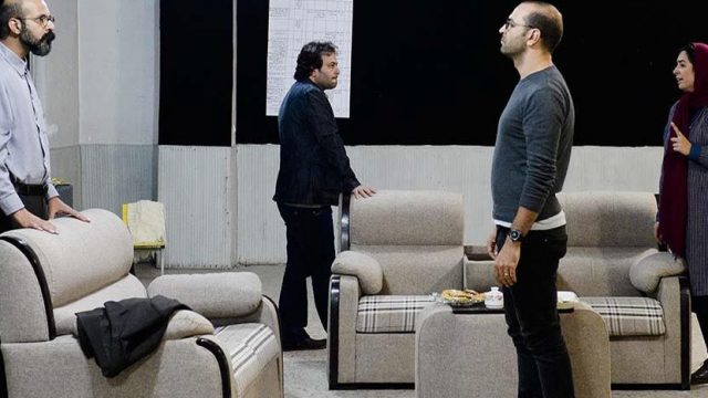 گزارش از تمرین نمایش «ابوبکر محمدی، فاطمه محمدی»