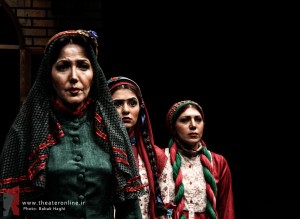 گزارش تصویری نمایش گل و قداره