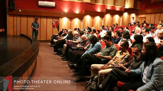 چه هنرمندانی به تماشای «نمایش o+» نشستند + عکس