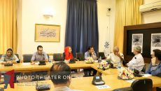 تصاویر رونمایی از کتاب بهرنگ و ماندانا رنجبر «ارف سیاه»